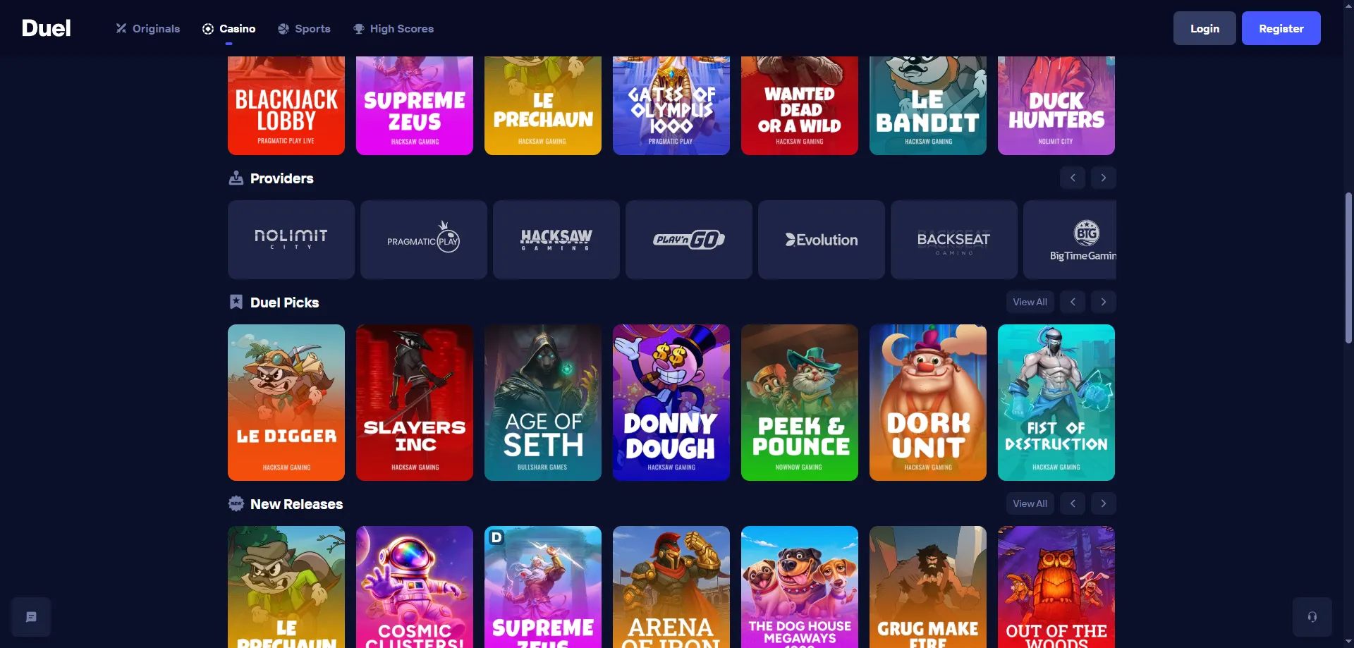Promo&ccedil;&otilde;es e b&ocirc;nus do Duel Casino Brasil 2026